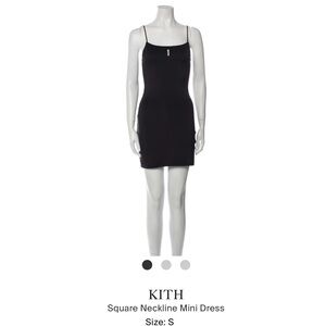 KITH Square neck line mini dress ✨